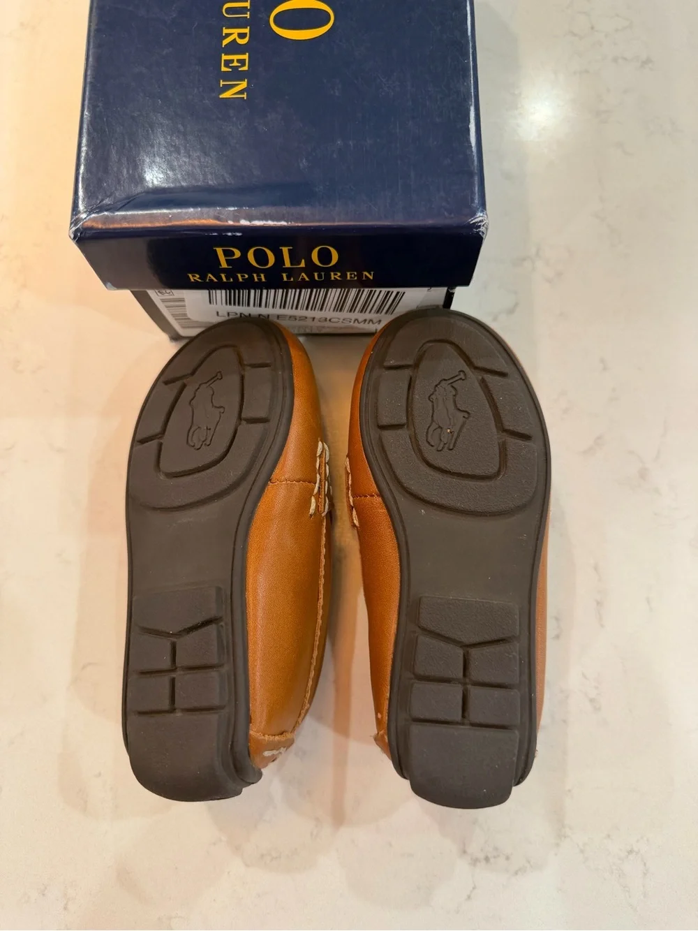 Polo Ralph Lauren Telly Leather Penny Loafer Size: 6 (toddler)